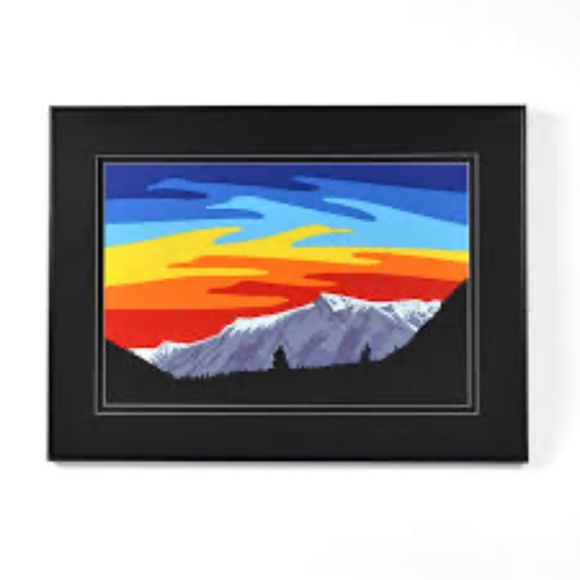 Framed Artwork “The Saddle ” by Roy Henry Vickers - Picture 1 of 4